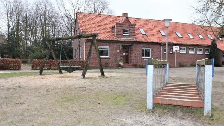 Am Altbau der Grundschule Gersten soll ein Anbau für die Ganztagsangebote der Schule entstehen.