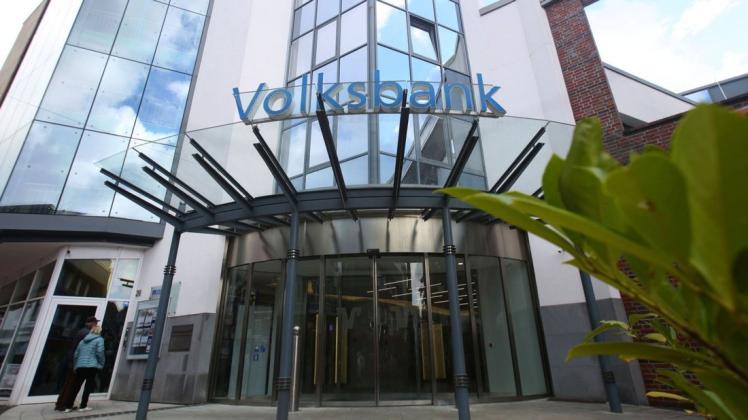Die Volksbank Lingen in der Lookenstraße.