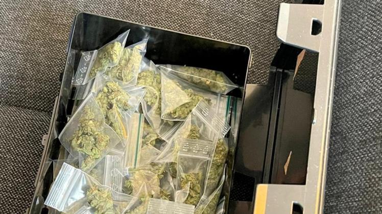 Diese Drogen hat die Polizei gefunden. Diese Drogen hat die Polizei gefunden.