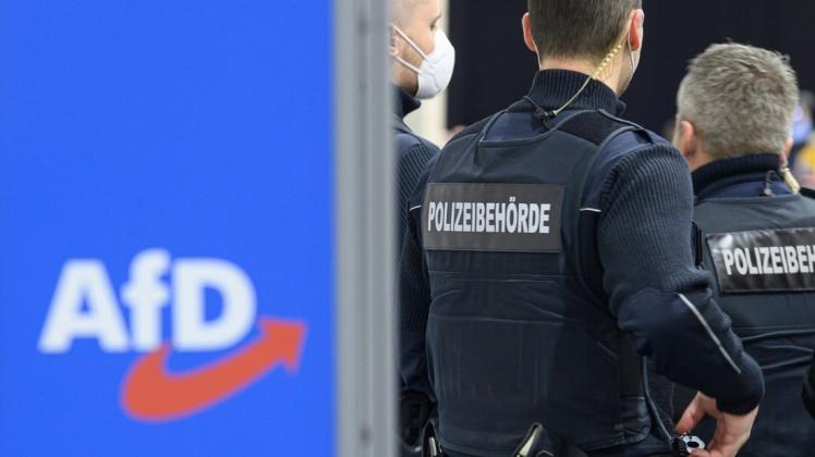 In Baden-Württemberg ist ein AfD-Wahlstand von mutmaßlichen-Mitgliedern der Antifa-Szene attackiert worden. (Symbolbild)