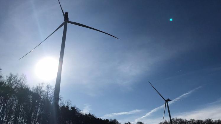 In Elfershausen/Bayern steht eine Cypress-Windenergieanlage von GE aus Salzbergen.
