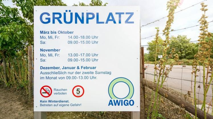 Ab März sind die rund 30 Grünplätze der Awigo wieder 18 Stunden pro Woche geöffnet.