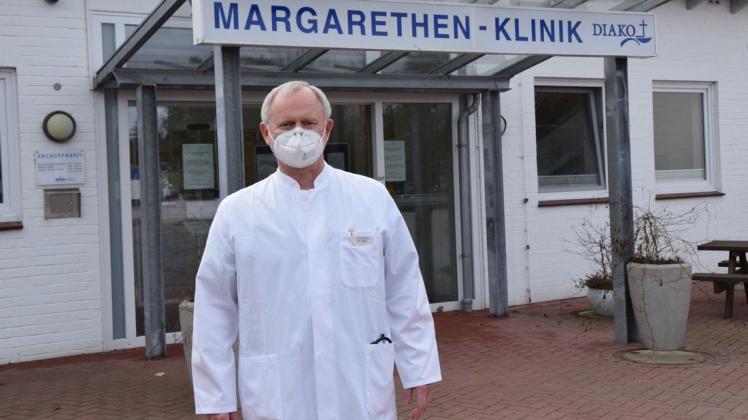 Dr. Jürgen Spahr hält es für lohnenswert, den Standort der Margarethen-Klinik in Kappeln zu erhalten. Und genau das traut er MedEuropa als neuem Klinik-Eigentümer zu.