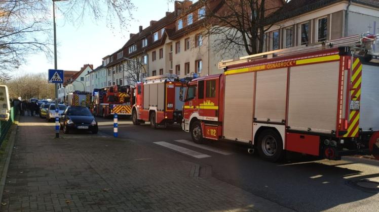 Die Feuerwehr wurde zu einem Küchenbrand im Osnabrücker Stadtteil Schinkel gerufen.