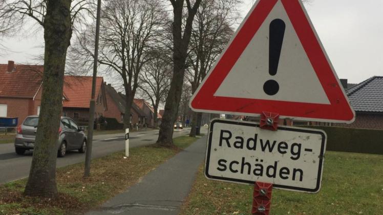 Für die Sanierung von Geh- und Radwegen in der Gemeinde Ganderkesee gibt es wieder ein festes Budget - allerdings nicht in der Höhe wie von der SPD gedacht. (Symbolfoto) Für die Sanierung von Geh- und Radwegen in der Gemeinde Ganderkesee gibt es wieder ein festes Budget - allerdings nicht in der Höhe wie von der SPD gedacht. (Symbolfoto)