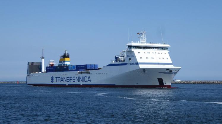 Der Frachter „Seagard“ bringt regelmäßig Papier aus Kotka nach Rostock.