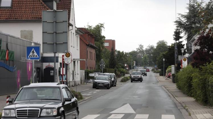 Gilt auf der Tecklenburger Straße in Hasbergen in Zukunft Tempo 30? Wenn es nach den Lokalpolitikern gilt, dann ja.