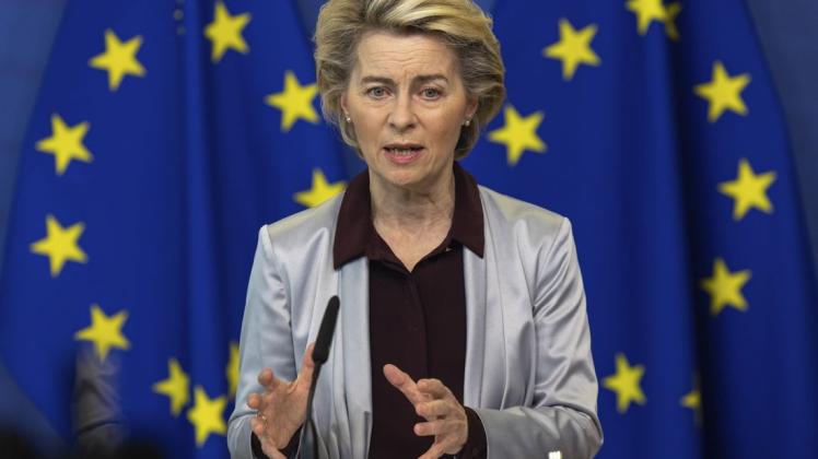 EU-Kommissions-Chefin Ursula von der Leyen warnt vor weiterem Streit mit Großbritannien.