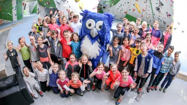 Osnabrück: Exklusiver Ferienspaßvormittag für Oles Kinderclub in der Zenit Boulderhalle.  Foto: Jörn Martens