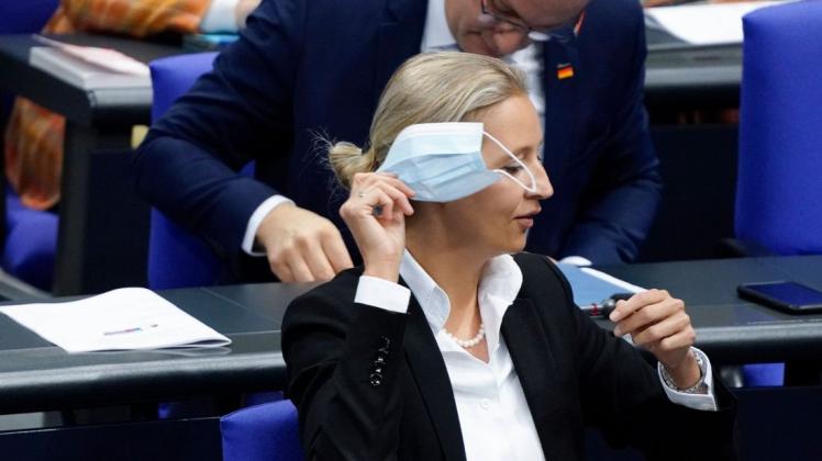 Beim Bundesparteitag der AfD in NRW gilt eine Maskenpflicht.