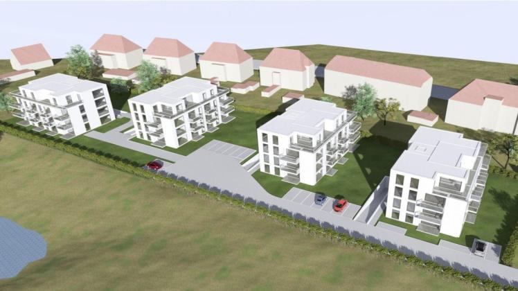 Vier Blöcke mit 60 Wohnungen will ein Investor in zweiter Reihe hinter den Häusern an der Knollstraße errichten. Aus der Politik kommen jetzt dezente Vorbehalte gegen das Projekt eines Münsteraner Investors. Vier Blöcke mit 60 Wohnungen will ein Investor in zweiter Reihe hinter den Häusern an der Knollstraße errichten. Aus der Politik kommen jetzt dezente Vorbehalte gegen das Projekt eines Münsteraner Investors.