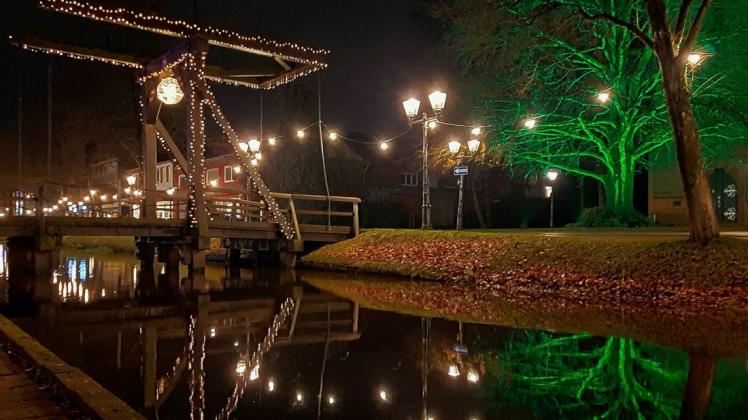 Die "Lichtermeile" am Hauptkanal in Papenburg startet am Donnerstag. Die "Lichtermeile" am Hauptkanal in Papenburg startet am Donnerstag.