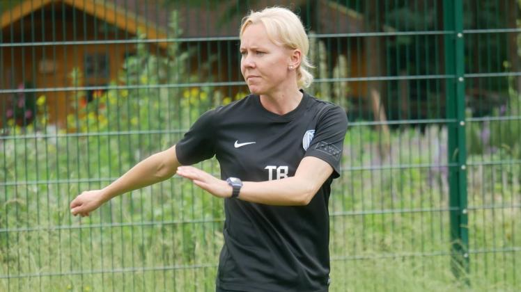 Nur individuelles Training ist zurzeit möglich: U-23-Trainerin Marta Stobba.