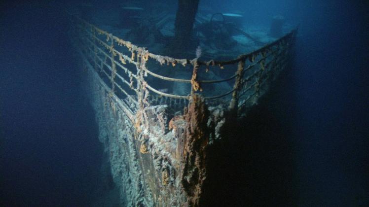 Das gesunkene Passagierschiff "Titanic" liegt seit 1912 auf dem Grund des Atlantischen Ozeans.