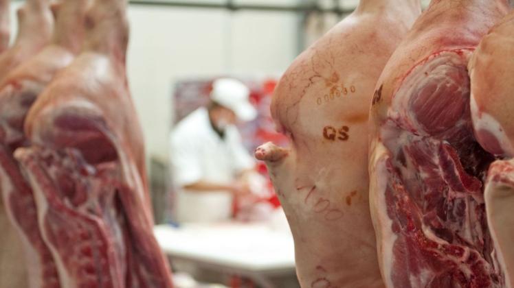 Immer wieder im Fokus: die Arbeitsbedingungen in der deutschen Fleischindustrie.