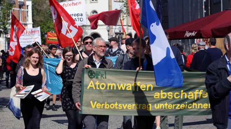 "Atomwaffen abschaffen!" Das ist eine Forderung der Grünen, der Linken und der SPD in Delmenhorst. (Symbolfoto)