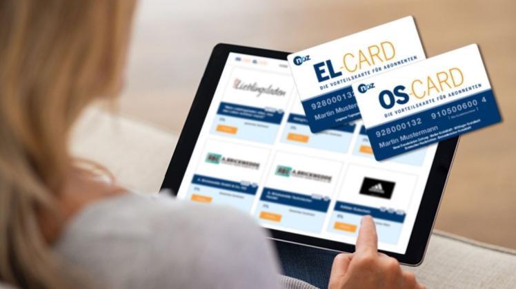 Wer eine OS-CARD oder EL-CARD besitzt, genießt nicht nur in zahlreichen Online-Shops Vorteile, sondern auch in Geschäften vor Ort.