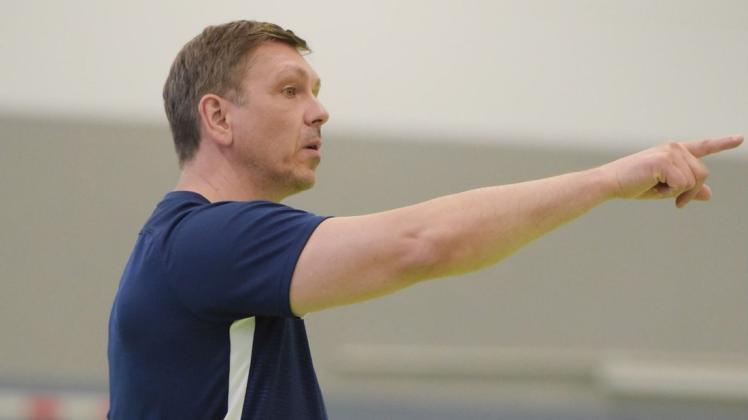 Jörg Rademacher, Trainer der Oberliga-Handballer der HSG Delmenhorst, favorisiert den Abbruch der Saison 2020/21. Jörg Rademacher, Trainer der Oberliga-Handballer der HSG Delmenhorst, favorisiert den Abbruch der Saison 2020/21.