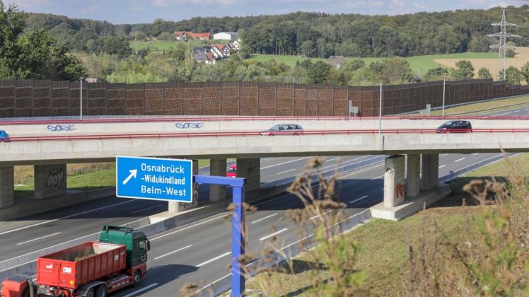 Aktuell endet die Autobahn 33 bei Belm. Doch es gibt Pläne, die Strecke weiterzuführen und so die Lücke zwischen A1 und A33 zu schließen. (Symbolbild)