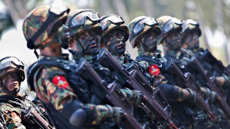 Das Militär hat in Myanmar die Macht ergriffen.