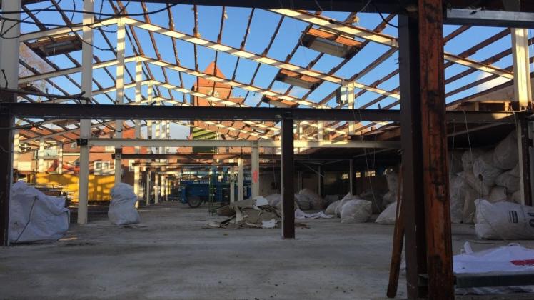Viele Jahre lag das Thormann-Areal in Aschendorf brach. Mit dem Abriss Anfang 2019 haben die Arbeiten für den Neubau eines Wohn- und Geschäftshauses begonnen.