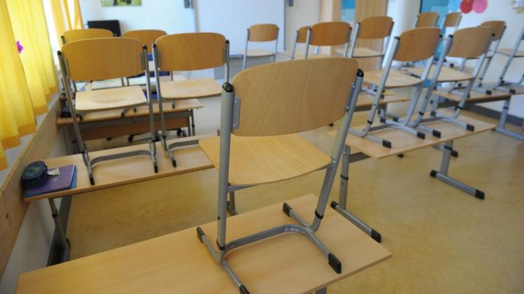 Winterferien in Mecklenburg-Vorpommern, aber auch schon zuvor waren die meisten Klassenzimmer leer.