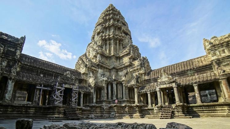 Der Casino-Betreiber NagaCorp will nahe der Tempelanlage Angkor Wat einen riesigen Freizeitkomplex bauen. Experten der Unesco sind deshalb besorgt.