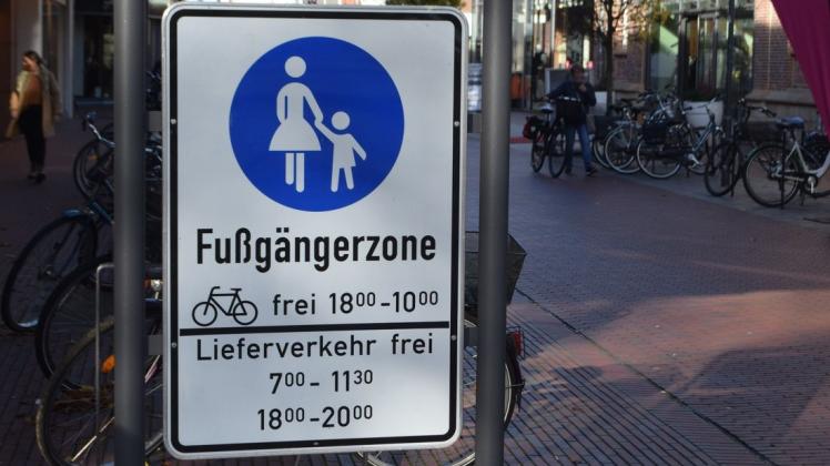 Neu entfacht ist die Diskussion ums Radfahren in der Lingener Innenstadt.