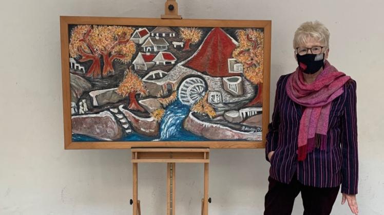 Die Delmenhorster Künstlerin Brigitte Nicoley stellt ihr Lieblingsbild vor. Die Delmenhorster Künstlerin Brigitte Nicoley stellt ihr Lieblingsbild vor.