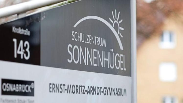 Das Ernst-Moritz-Arndt-Gymnasium igehört zum Schulzentrum Sonnenhügel an der Knollstraße. Archivfoto