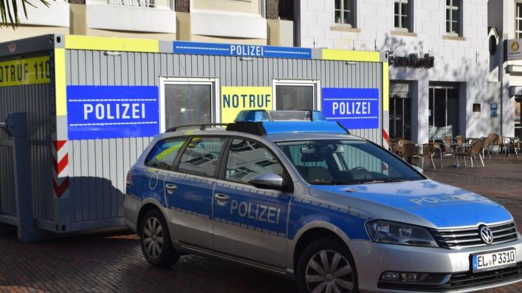 Eine erste Bilanz zum umstrittenen Polizeicontainer auf dem Lingener Marktplatz hat jetzt Erster Polizeihauptkommissar Christian Albert in der Sitzung des Verkehrsausschusses der Stadt gezogen.