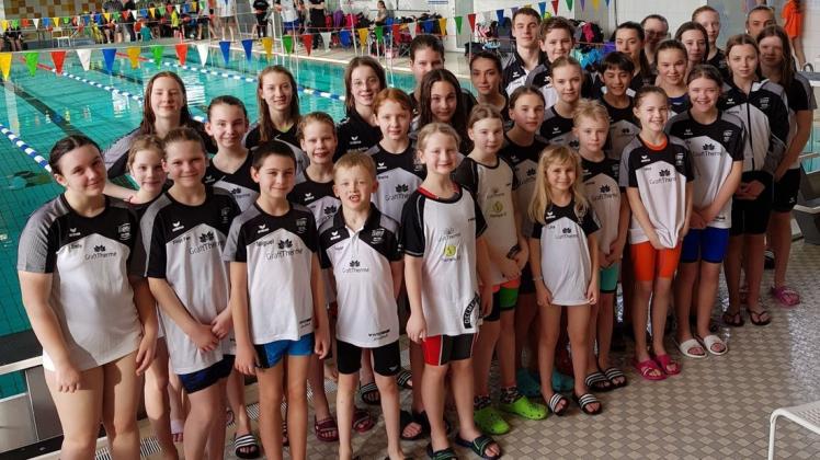 Der letzte große Wettkampf vor dem Lockdown: Anfang März reiste der Delmenhorster Schwimmverein mit 39 Athleten zur Kreismeisterschaft in Hude – danach ging mionatelang nichts mehr. Der letzte große Wettkampf vor dem Lockdown: Anfang März reiste der Delmenhorster Schwimmverein mit 39 Athleten zur Kreismeisterschaft in Hude – danach ging mionatelang nichts mehr.