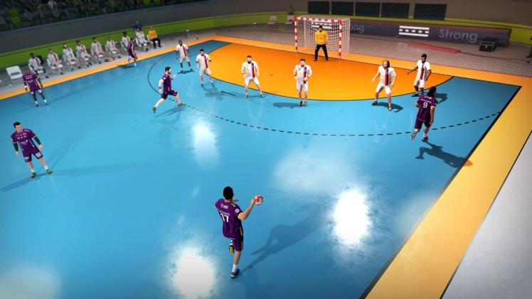 Handball 21 sieht für ein Spiel aus dem Jahr 2020 nicht nur etwas altbacken aus, es spielt sich auch so.