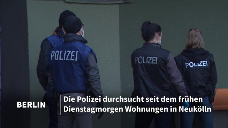 Razzia In Berlin: Zusammenhang Mit Raub Im Grünen Gewölbe | NOZ