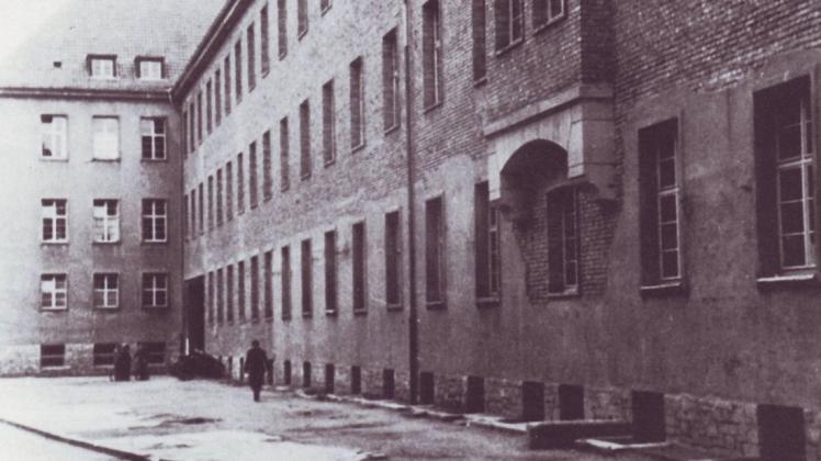 Das Marienhospital Osnabrück nach dem ersten Wiederaufbauabschnitt 1946.