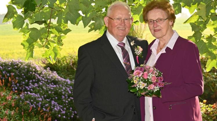 Das Fest ihrer diamantenen Hochzeit feierten Gerd und Hilde Bruns in Eggermühlen-Besten.