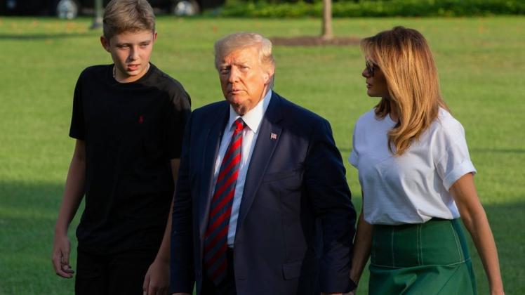 Auch Trump-Sohn Barron Mit Corona Infiziert | NOZ