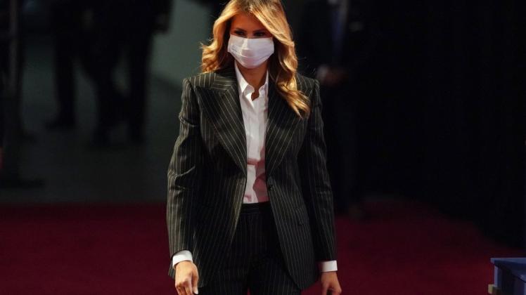 Melania Trump äußerte sich ganz anders über die Pandemie als ihr Ehemann.