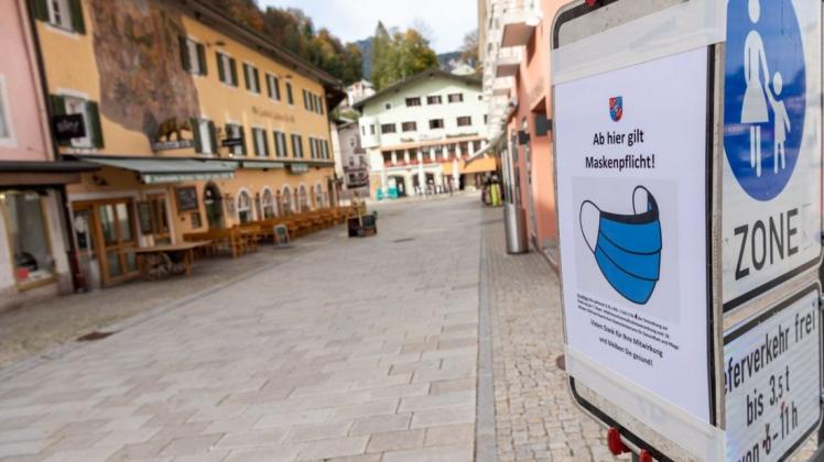 Der Landkreis Berchtesgadener Land hat aktuell bundesweit den höchsten Corona-Inzidenzwert. Seit Dienstag gilt hier ein Lockdown. Das öffentliche Leben wurde weitestgehend heruntergefahren.