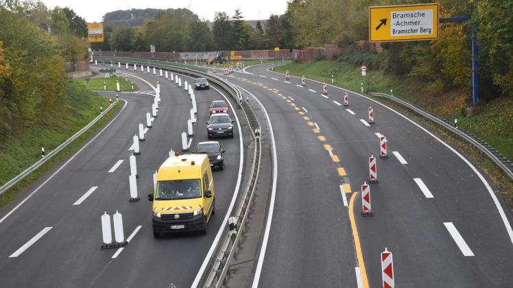 Weiterer Bauabschnitt auf der B 68 in