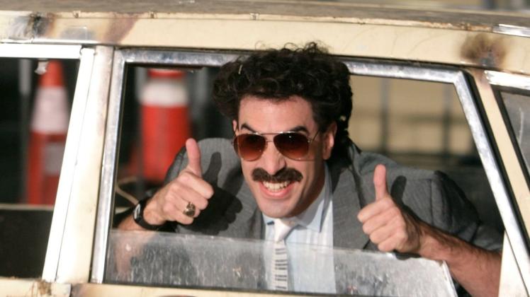 Schauspieler Sacha Baron Cohen in der Rolle des Borat kehrt zurück.