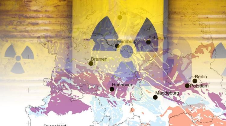 Auch drei Standorte im Emsland kommen als Endlager für Atommüll infrage.