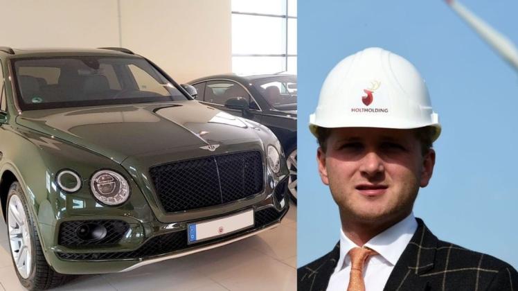 Im Zuge der Ermittlungen gegen den Windkraftunternehmer Hendrik Holt wurden auch drei Bentleys beschlagnahmt. Diese werden jetzt versteigert.