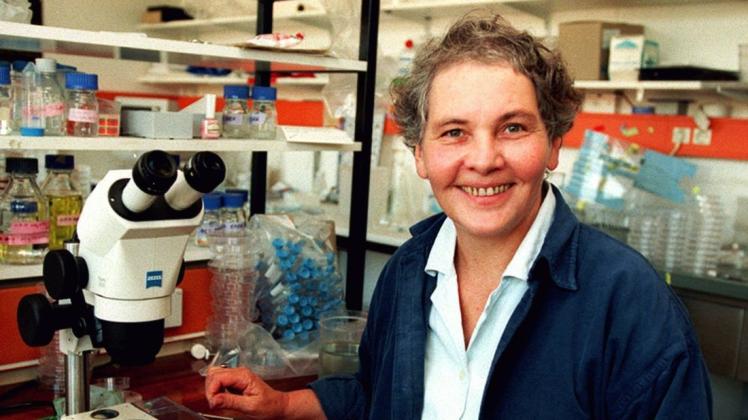 Christiane Nüsslein-Volhard erhielt im Jahre 1995 den Nobelpreis für Medizin.