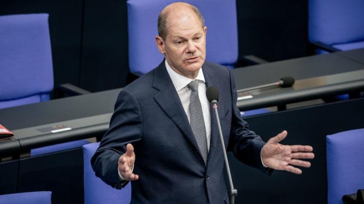 Olaf Scholz (SPD), Bundesminister der Finanzen, musste sich vielen Fragen stellen – die Opposition war mit den Antworten nicht zufrieden.