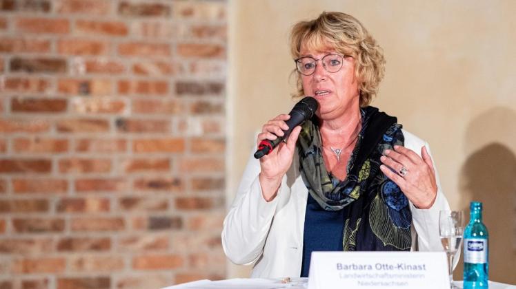 Niedersachsens Landwirtschaftsministerin Barbara Otte-Kinast (CDU) war zu Gast bei der CDU in Bad Rothenfelde.