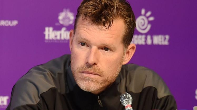 Hat noch keinen neuen Kapitän verkündet: VfL-Trainer Marco Grote. Hat noch keinen neuen Kapitän verkündet: VfL-Trainer Marco Grote.