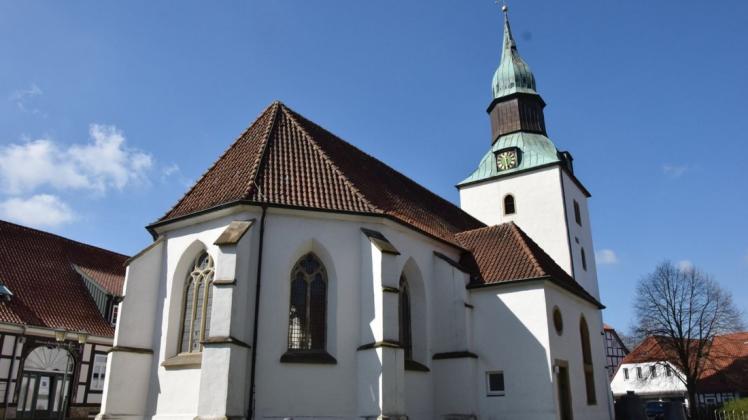 Am "Tag des offenen Denkmals" können Interessierte in Bad Essen unter anderem die Nikolai-Kirche auf dem Kirchplatz besuchen (Archivbild).