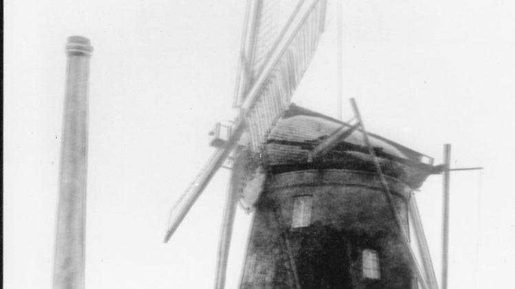 Die im Jahr 1881 errichtete Windmühle war das Wahrzeichen von Adelheide.