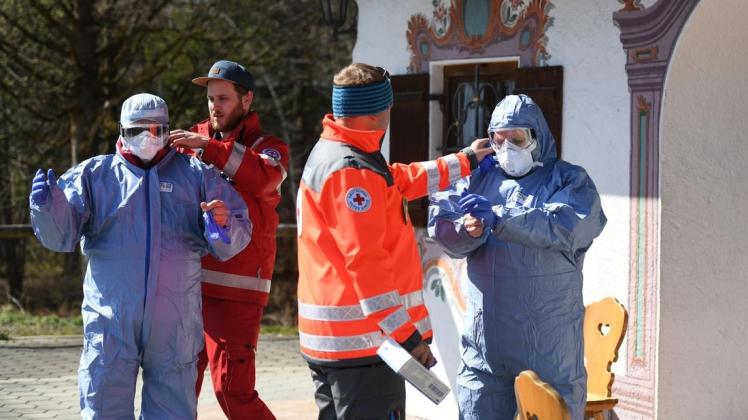 In Garmisch-Partenkirchen hat eine Superspreaderin offenbar durch Kneipenbesuche eine Corona-Infektionswelle ausgelöst. (Archivbild) In Garmisch-Partenkirchen hat eine Superspreaderin offenbar durch Kneipenbesuche eine Corona-Infektionswelle ausgelöst. (Archivbild)